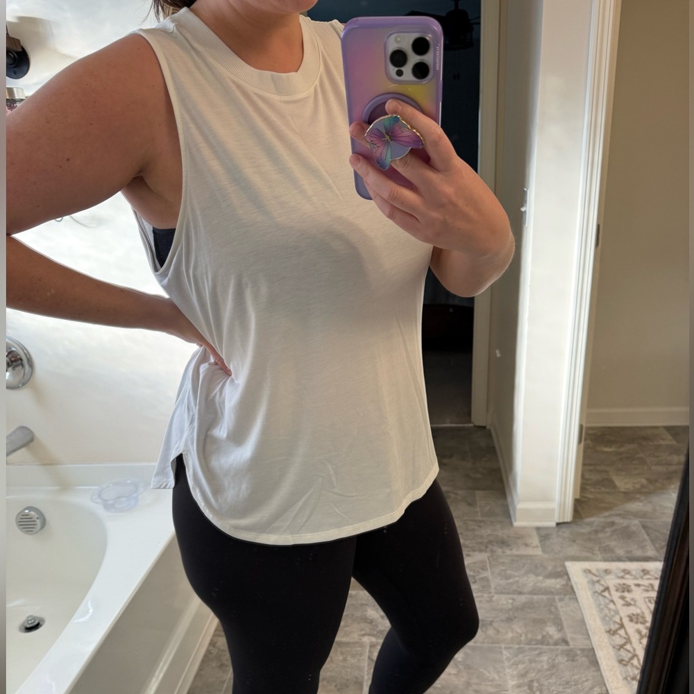 Tek Gear White Tank Top